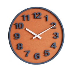 reloj naranja vintage