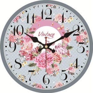 reloj rosa vintage