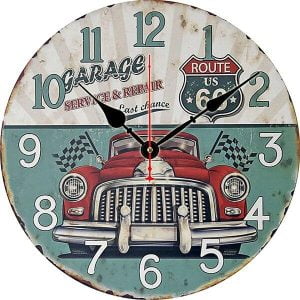 reloj vintage ruta 66
