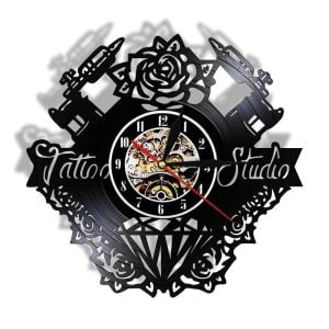 reloj vintage tatuaje