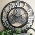 engranaje de reloj industrial