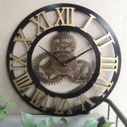 engranaje de reloj industrial
