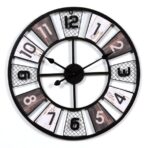 reloj de pared industrial gigante