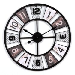 reloj de pared industrial gigante