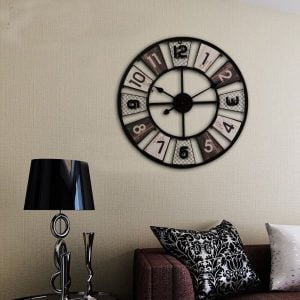 reloj de pared industrial gigante