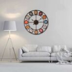 reloj metal 60 cm