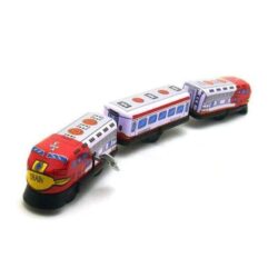 juguete viejo tren mecanico