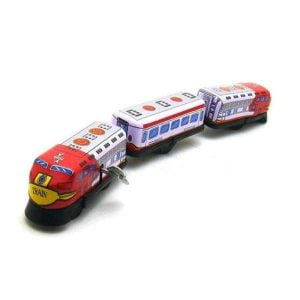 juguete viejo tren mecanico