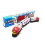 juguete viejo tren mecanico