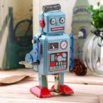 juguete robot vintage