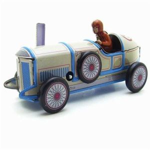 coche viejo de juguete en lata