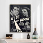 cartel beso de la muerte