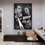 cartel beso de la muerte