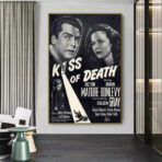 cartel beso de la muerte