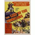 el ultimo de los mohicanos cartel