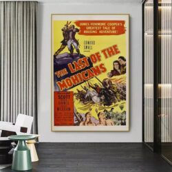 el ultimo de los mohicanos cartel