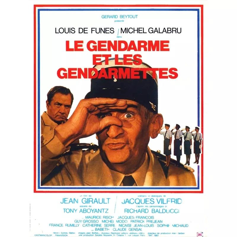 el gendarme y las gendarmettes cartel el gendarme y las gendarmettes cartel