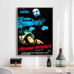 el hombre invisible cartel