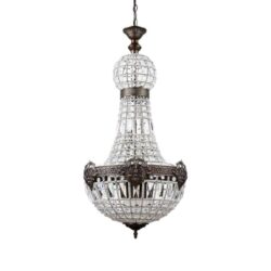 arana de cristal vintage