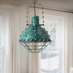 candelabro decorativo industrial