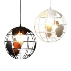 lampara globo vintage