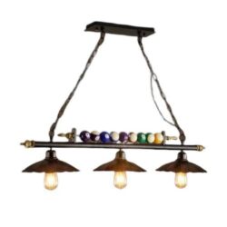 candelabro de billar industrial