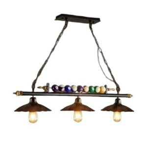 candelabro de billar industrial