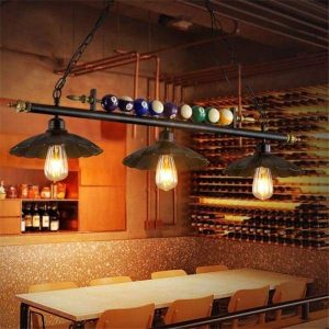 candelabro de billar industrial