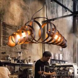 candelabro industrial moderno