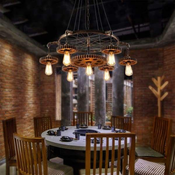 lustre métal industriel