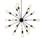 candelabro sputnik vintage
