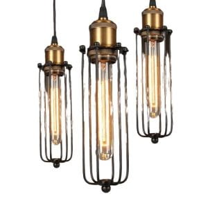 lampara de suspension industrial