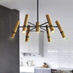 candelabro tubo metal
