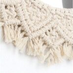 macrame espejo redondo