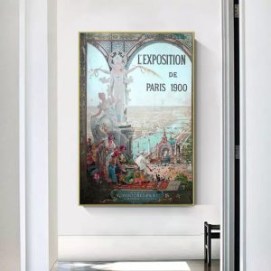 cartel vintage de paris