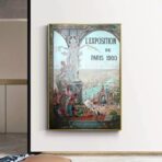 cartel vintage de paris