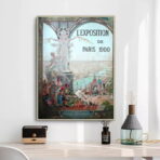 cartel vintage de paris