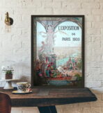 cartel vintage de paris