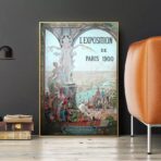cartel vintage de paris