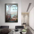 cartel vintage de paris