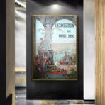 cartel vintage de paris