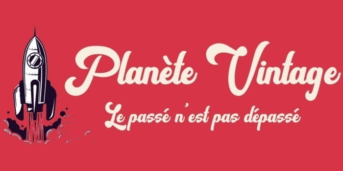 planète vintage logo
