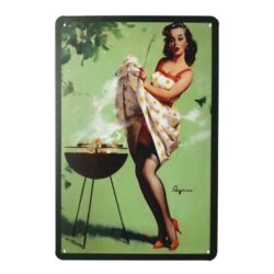 plato barbacoa vintage