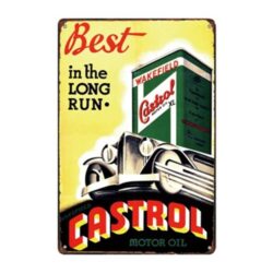 plato castrol antiguo