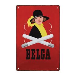 placa belga esmaltada
