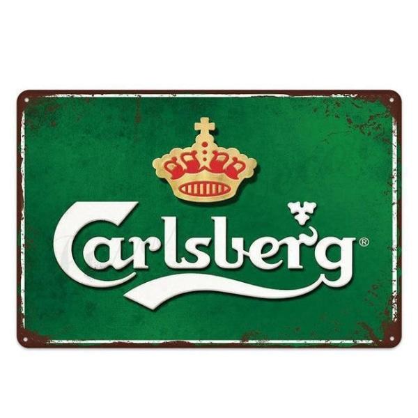 placa esmaltada carlsberg placa esmaltada carlsberg