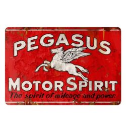placa esmaltada pegaso