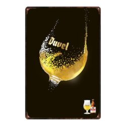 placa duvel metal