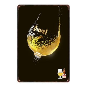 placa duvel metal