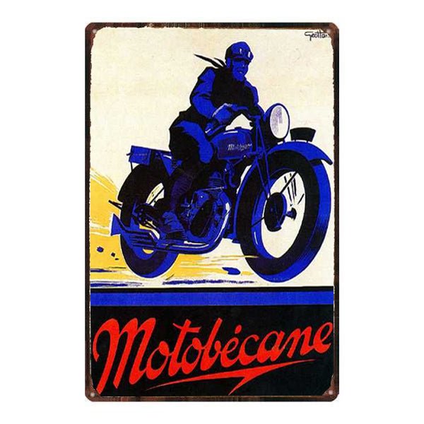 motobecano placa metalica motobecano placa metalica